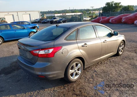 2014 Ford Focus Se from USA, damaged, VIN 1FADP3F29EL291374